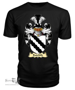 ScotsTee Radcliffe Coat Of Arms Family Crest England V23 T Shirt