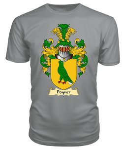 ScotsTee Poyner Coat Of Arms Family Crest England V23 T Shirt