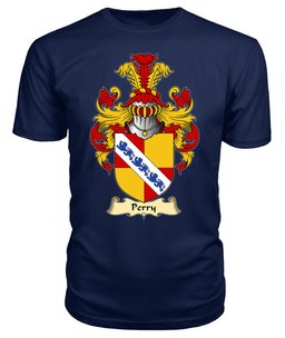 ScotsTee Perry Coat Of Arms Family Crest England V23 T Shirt