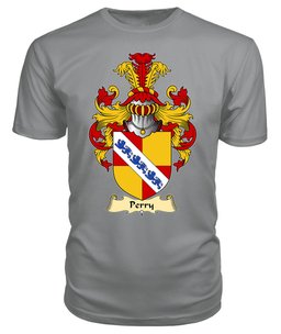 ScotsTee Perry Coat Of Arms Family Crest England V23 T Shirt