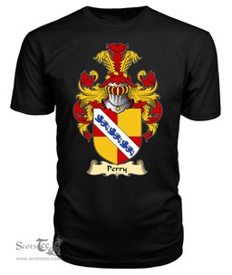 ScotsTee Perry Coat Of Arms Family Crest England V23 T Shirt