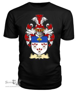 ScotsTee Peel Coat Of Arms Family Crest England V23 T Shirt