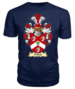 ScotsTee Priddle Coat Of Arms Family Crest England V23 T Shirt