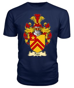ScotsTee Pope Coat Of Arms Family Crest England V23 T Shirt