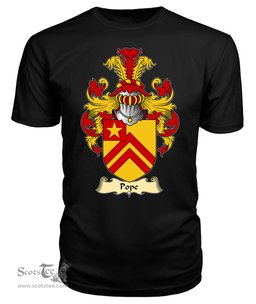 ScotsTee Pope Coat Of Arms Family Crest England V23 T Shirt