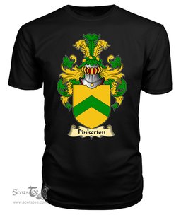 ScotsTee Pinkerton Coat Of Arms Family Crest England V23 T Shirt