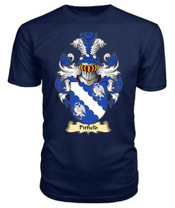 ScotsTee Pitfield Coat Of Arms Family Crest England V23 T Shirt