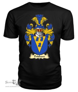 ScotsTee Pridham Coat Of Arms Family Crest England V23 T Shirt