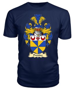 ScotsTee Prentice Coat Of Arms Family Crest England V23 T Shirt
