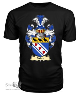 ScotsTee Pullen Coat Of Arms Family Crest England V23 T Shirt