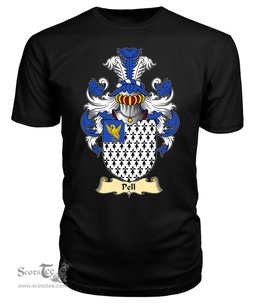ScotsTee Pell Coat Of Arms Family Crest England V23 T Shirt