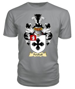 ScotsTee Pershall or Peshall Coat Of Arms Family Crest England V23 T Shirt