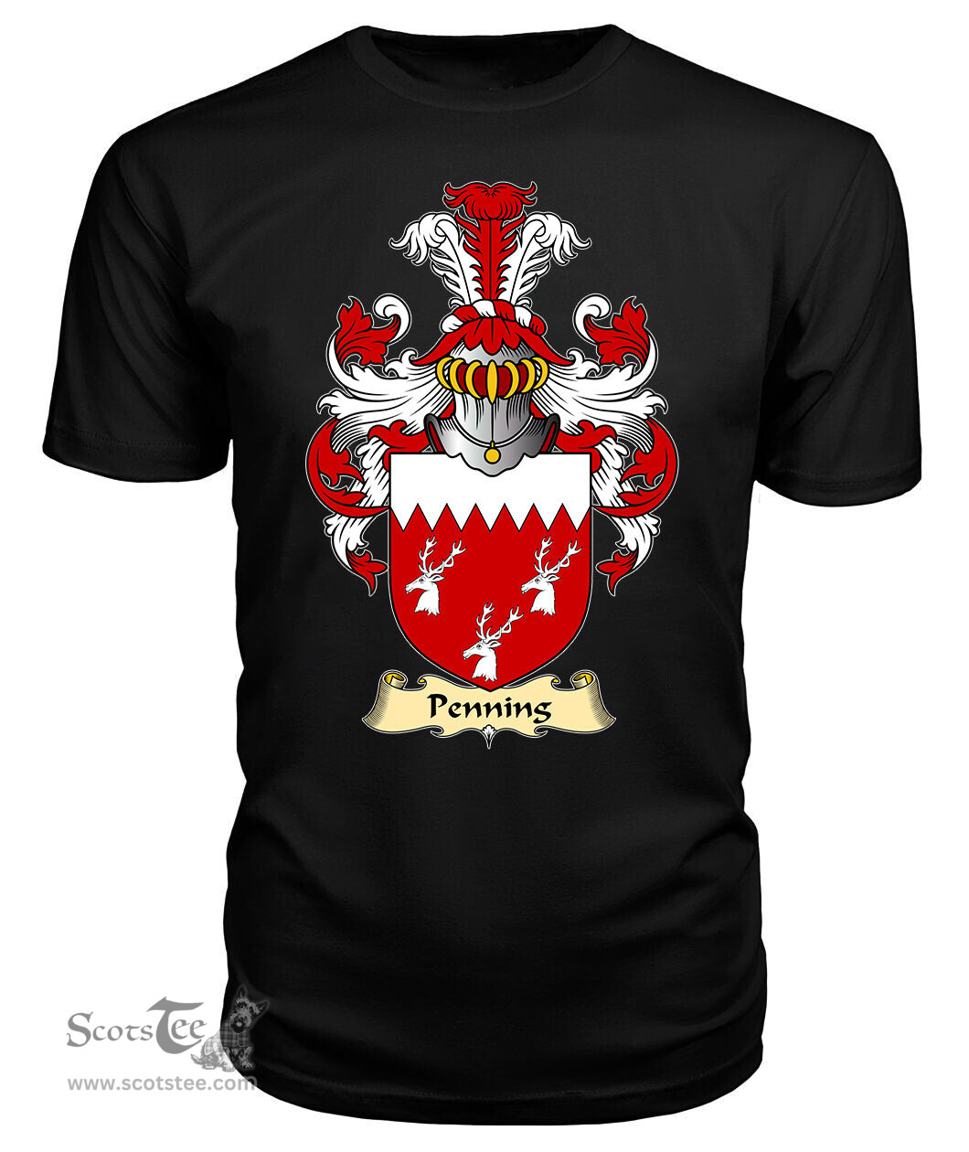 ScotsTee Penning Coat Of Arms Family Crest England V23 T Shirt