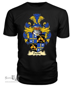 ScotsTee Parfitt Coat Of Arms Family Crest England V23 T Shirt