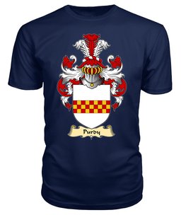 ScotsTee Purdey or Purdy Coat Of Arms Family Crest England V23 T Shirt