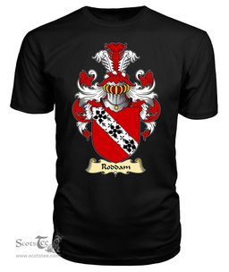 ScotsTee Roddam Coat Of Arms Family Crest England V23 T Shirt