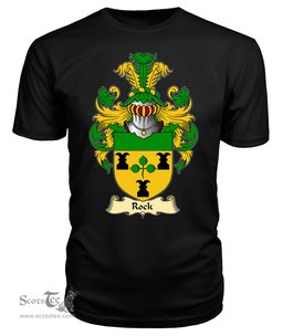 ScotsTee Rock (e) Coat Of Arms Family Crest England V23 T Shirt