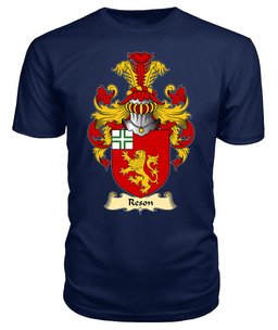 ScotsTee Reson or Reason Coat Of Arms Family Crest England V23 T Shirt