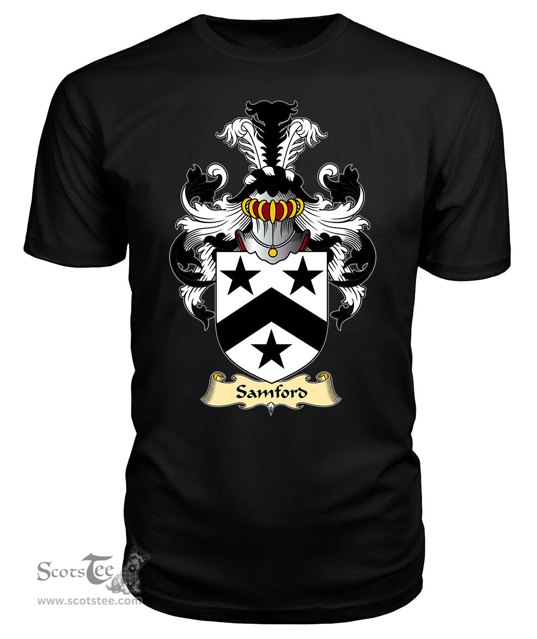 ScotsTee Samford Coat Of Arms Family Crest England V23 T Shirt