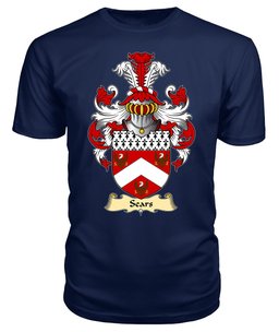 ScotsTee Sears or Sayer Coat Of Arms Family Crest England V23 T Shirt