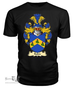ScotsTee Robin Coat Of Arms Family Crest England V23 T Shirt