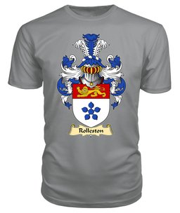 ScotsTee Rolleston Coat Of Arms Family Crest England V23 T Shirt