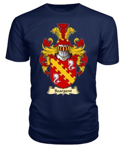 ScotsTee Sargant or Seargent Coat Of Arms Family Crest England V23 T Shirt