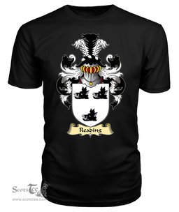 ScotsTee Reading or Reding Coat Of Arms Family Crest England V23 T Shirt