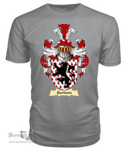 ScotsTee Scriven Coat Of Arms Family Crest England V23 T Shirt