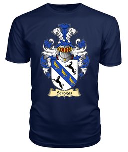 ScotsTee Scroggs or Scruggs Coat Of Arms Family Crest England V23 T Shirt