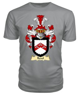 ScotsTee Revel (l) Coat Of Arms Family Crest England V23 T Shirt