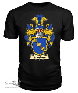 ScotsTee Sainsbury Coat Of Arms Family Crest England V23 T Shirt