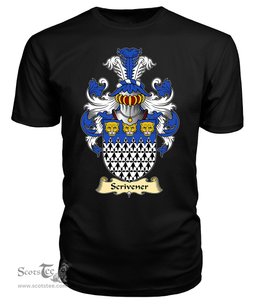ScotsTee Scrivener Coat Of Arms Family Crest England V23 T Shirt