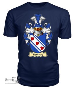 ScotsTee Romney Coat Of Arms Family Crest England V23 T Shirt