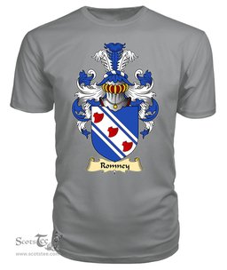 ScotsTee Romney Coat Of Arms Family Crest England V23 T Shirt