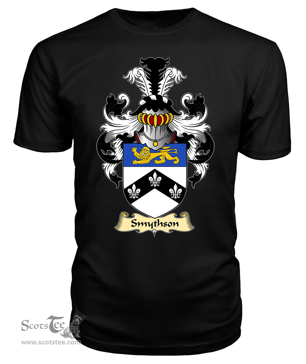 ScotsTee Smythson Coat Of Arms Family Crest England V23 T Shirt