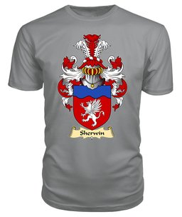 ScotsTee Sherwin Coat Of Arms Family Crest England V23 T Shirt