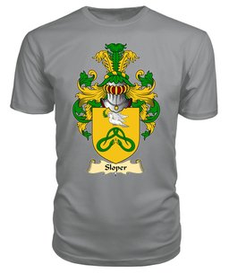 ScotsTee Sloper Coat Of Arms Family Crest England V23 T Shirt