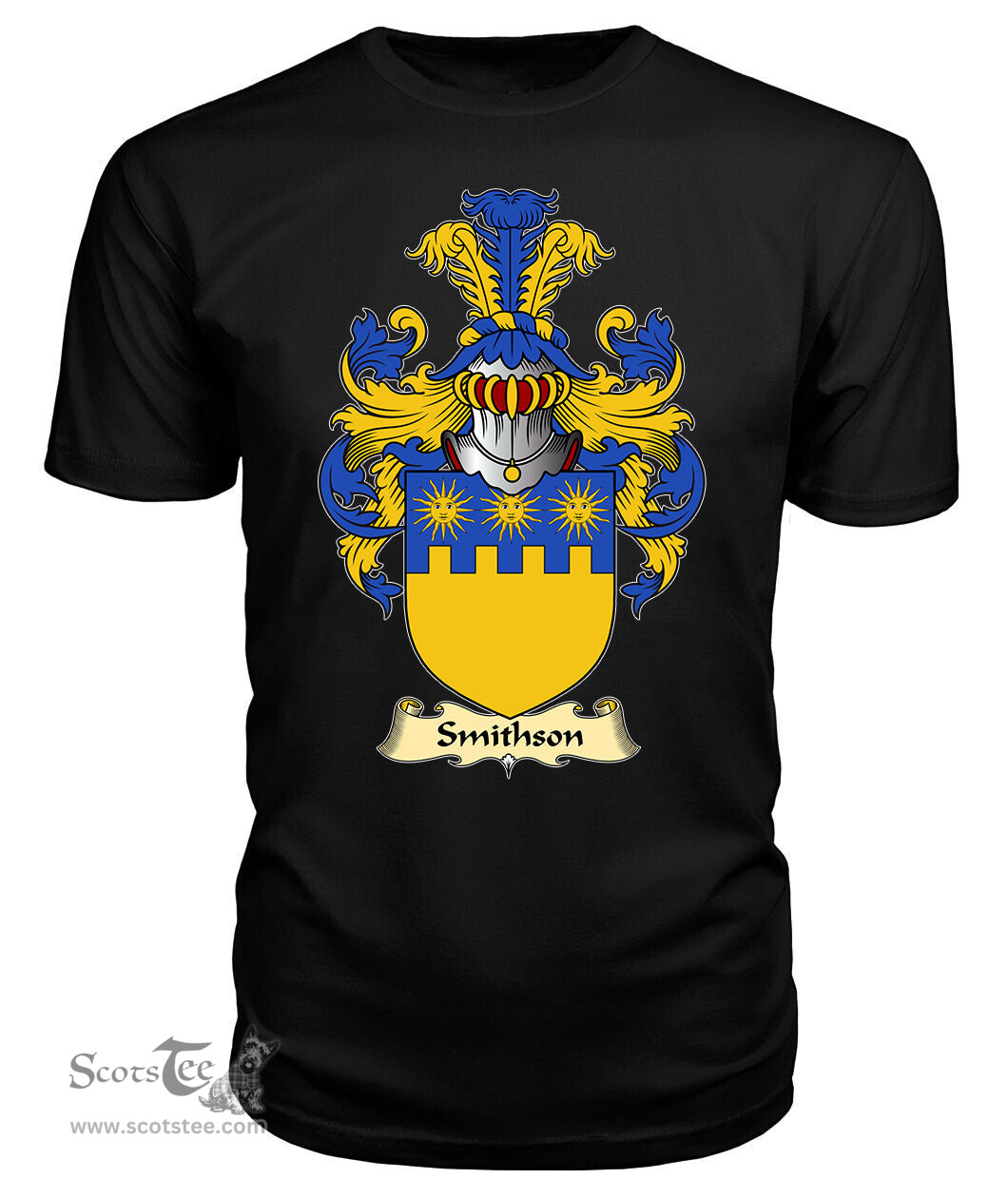 ScotsTee Smithson Coat Of Arms Family Crest England V23 T Shirt