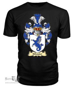 ScotsTee Silvester Coat Of Arms Family Crest England V23 T Shirt