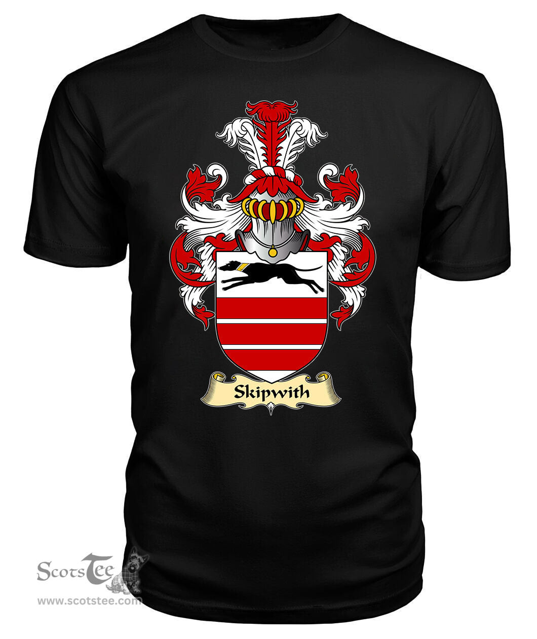 ScotsTee Skipwith Coat Of Arms Family Crest England V23 T Shirt