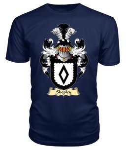 ScotsTee Shepley or Shipley Coat Of Arms Family Crest England V23 T Shirt