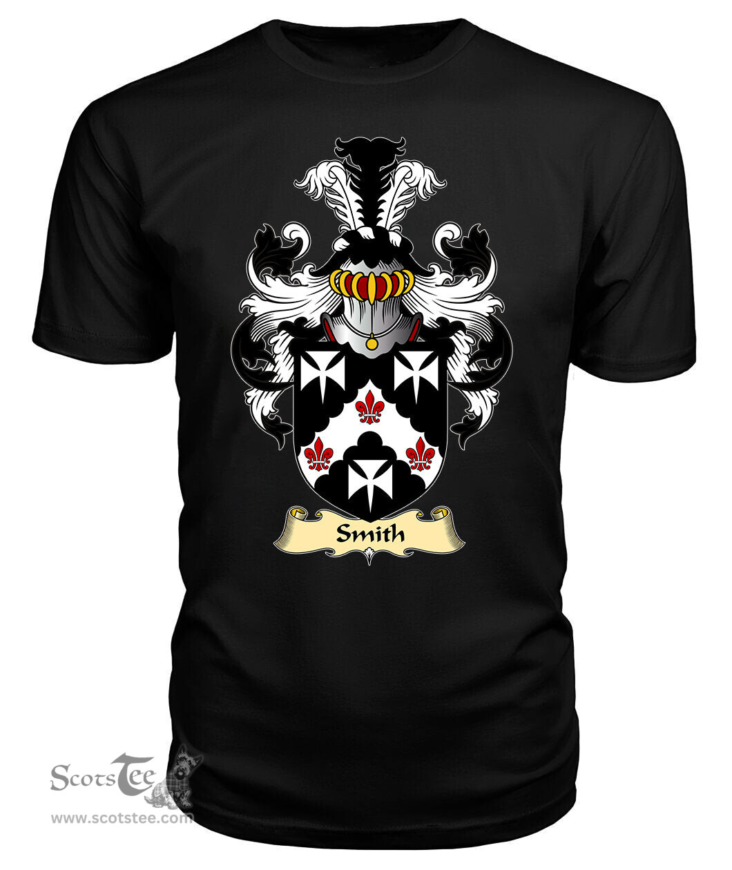 ScotsTee Smith Coat Of Arms Family Crest England V23 T Shirt