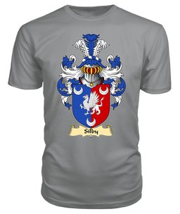 ScotsTee Silby or Sylby Coat Of Arms Family Crest England V23 T Shirt
