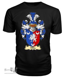 ScotsTee Silby or Sylby Coat Of Arms Family Crest England V23 T Shirt