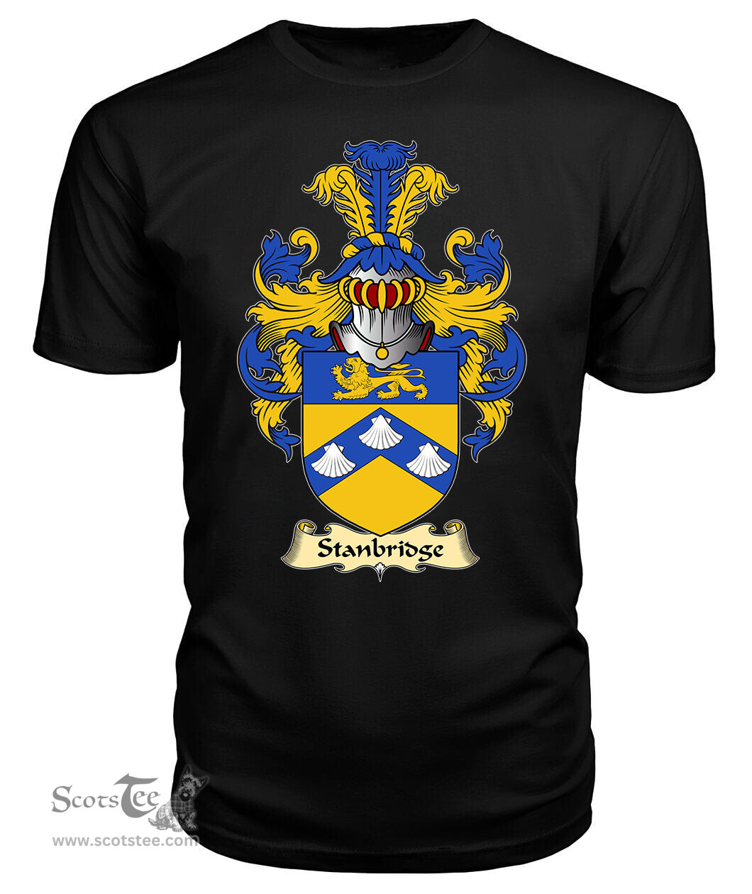 ScotsTee Stanbridge Coat Of Arms Family Crest England V23 T Shirt