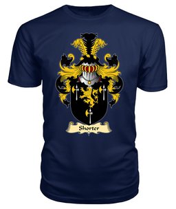 ScotsTee Shorter Coat Of Arms Family Crest England V23 T Shirt