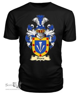 ScotsTee Sharp Coat Of Arms Family Crest England V23 T Shirt