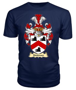 ScotsTee Stedman Coat Of Arms Family Crest England V23 T Shirt