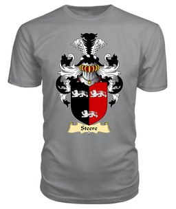 ScotsTee Steer (e) Coat Of Arms Family Crest England V23 T Shirt